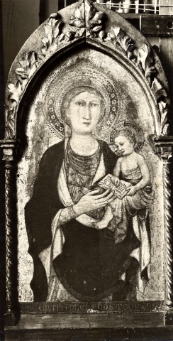 Anonimo — Mariotto di Nardo - sec. XV - Madonna con Bambino — insieme